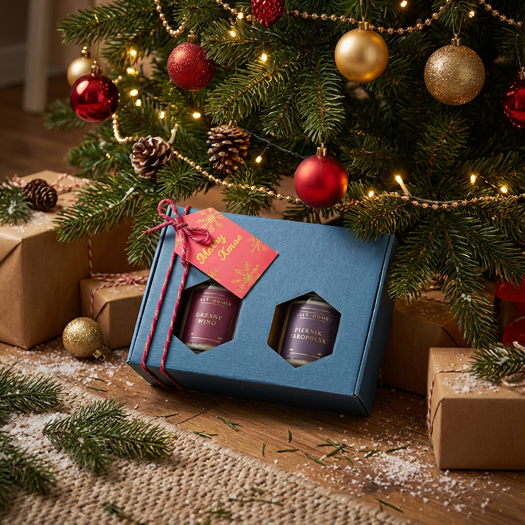 Świąteczny duet klasyków - zestaw 2 świec w CENIE SPECJALNEJ!