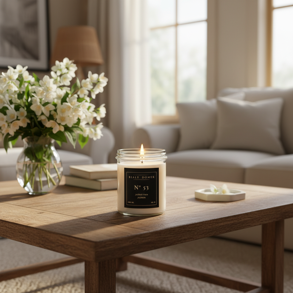 Jaśnie Pan Jaśmin - świeca sojowa