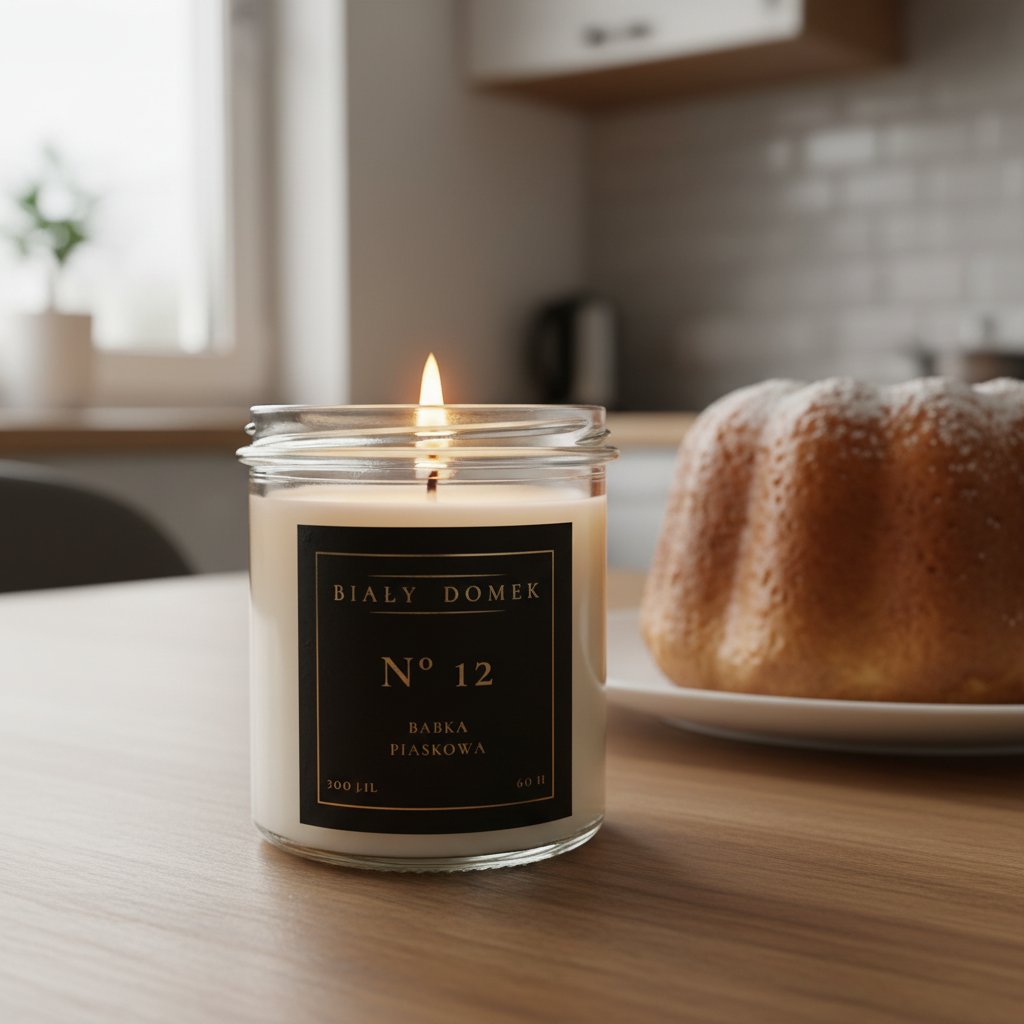 Babka piaskowa - świeca sojowa