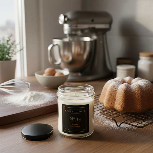 Babka piaskowa - świeca sojowa