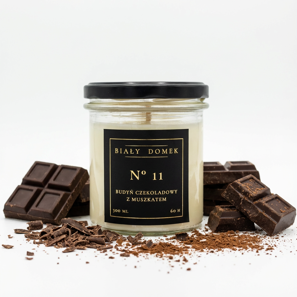 Budyń czekoladowy - świeca sojowa