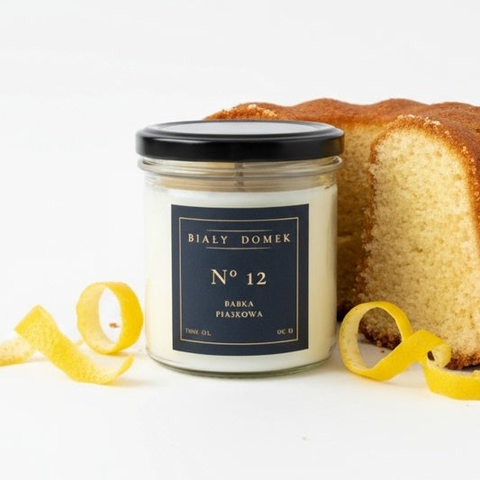 Babka piaskowa - świeca sojowa