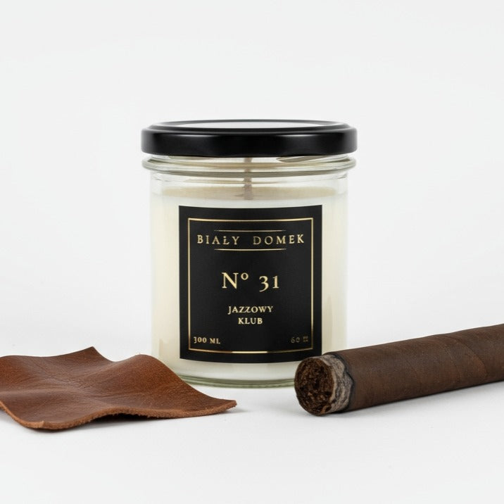Jazzowy klub - świeca sojowa