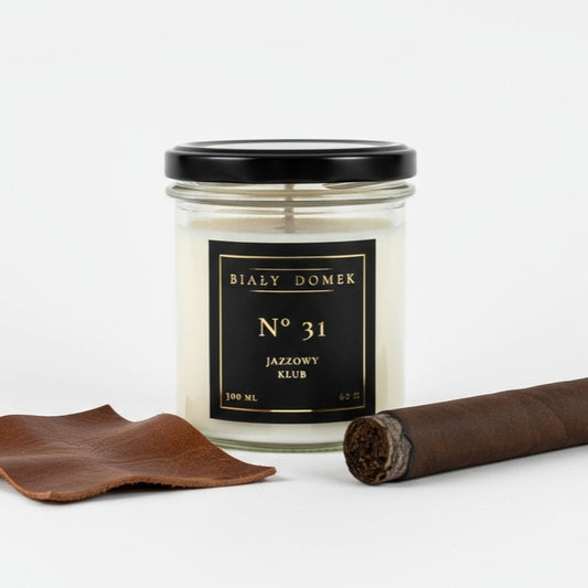 Jazzowy klub - świeca sojowa