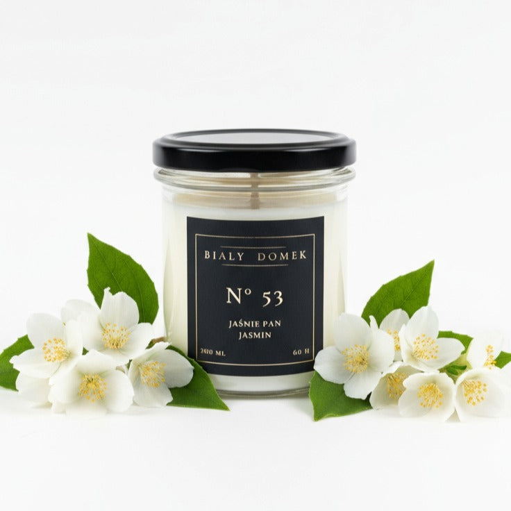 Jaśnie Pan Jaśmin - świeca sojowa