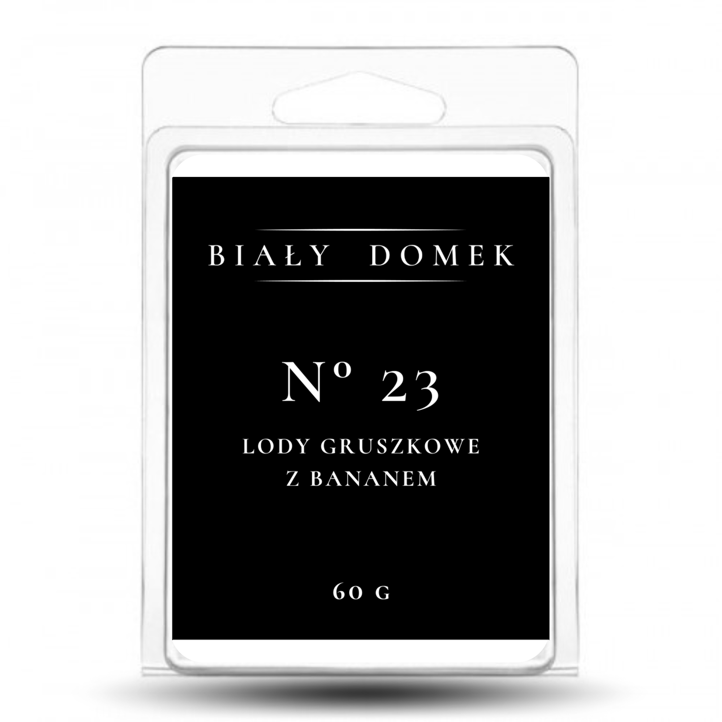 Lody gruszkowe z bananem - wosk zapachowy