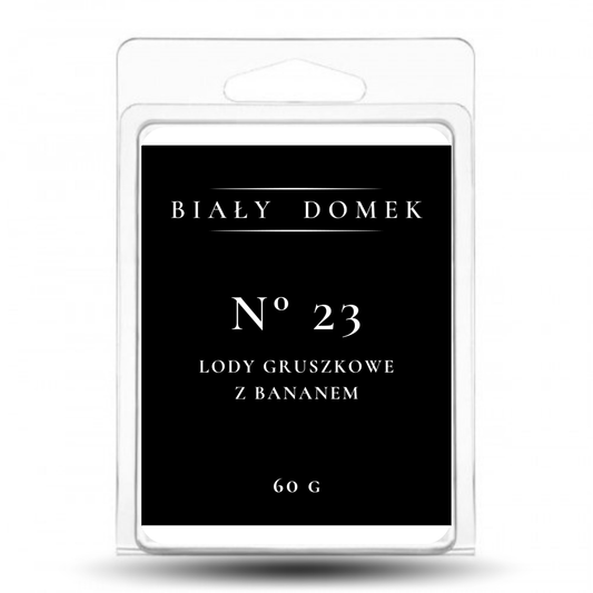 Lody gruszkowe z bananem - wosk zapachowy