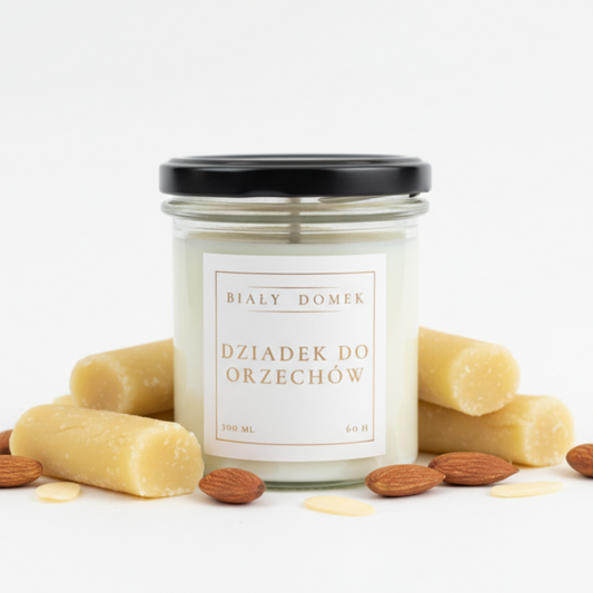 Dziadek do orzechów - świeca sojowa