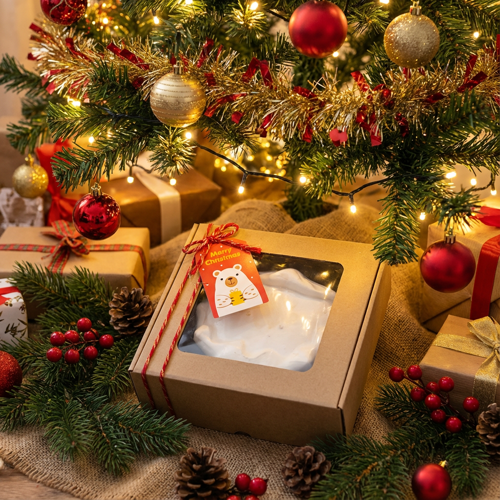 Skarb morza: świeca w muszli