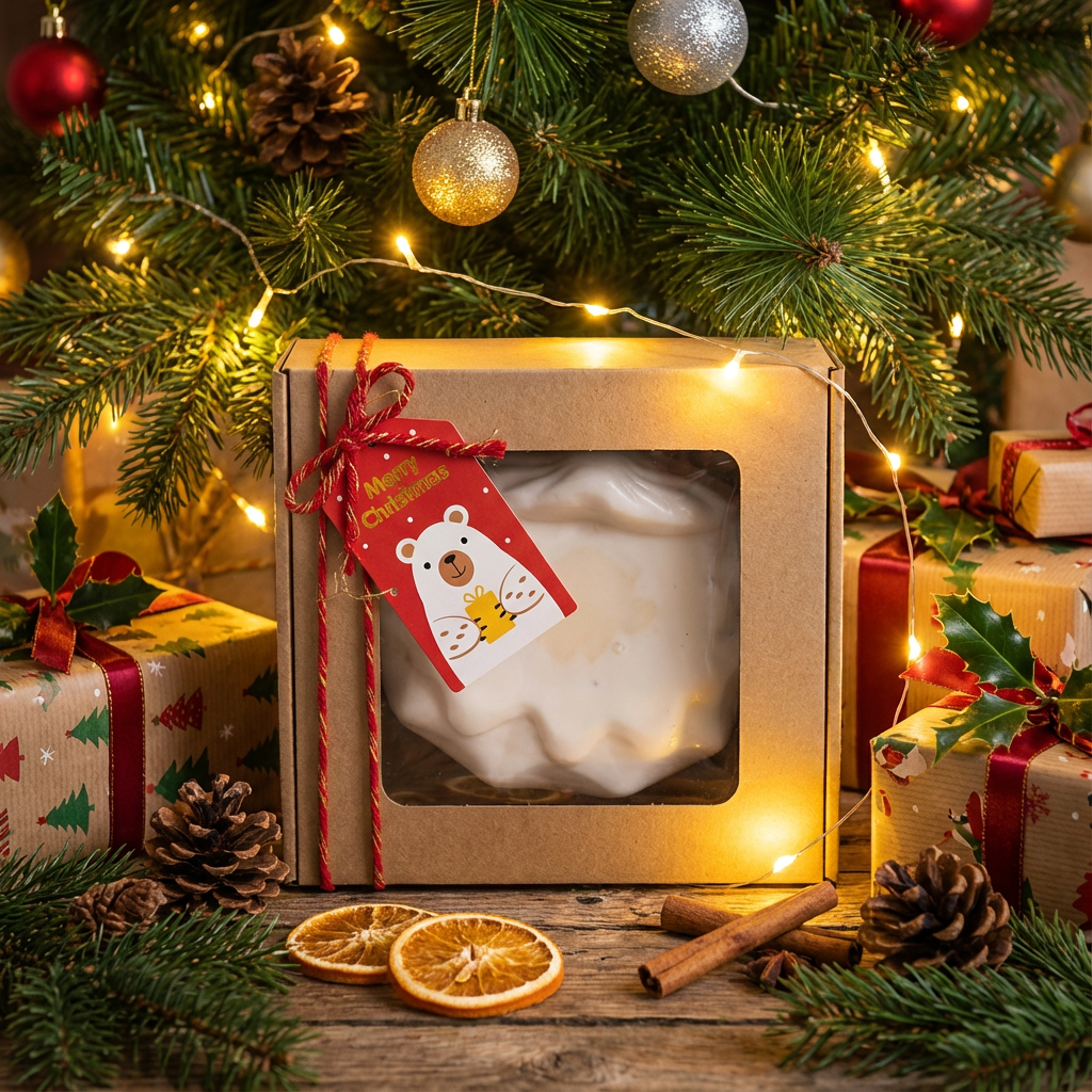 Skarb morza: świeca w muszli