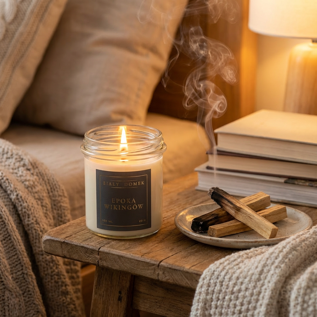 Epoka Wikingów - świeca sojowa