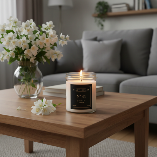 Jaśnie Pan Jaśmin - świeca sojowa