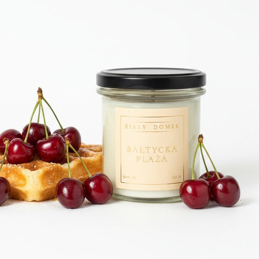 Bałtycka plaża - świeca sojowa